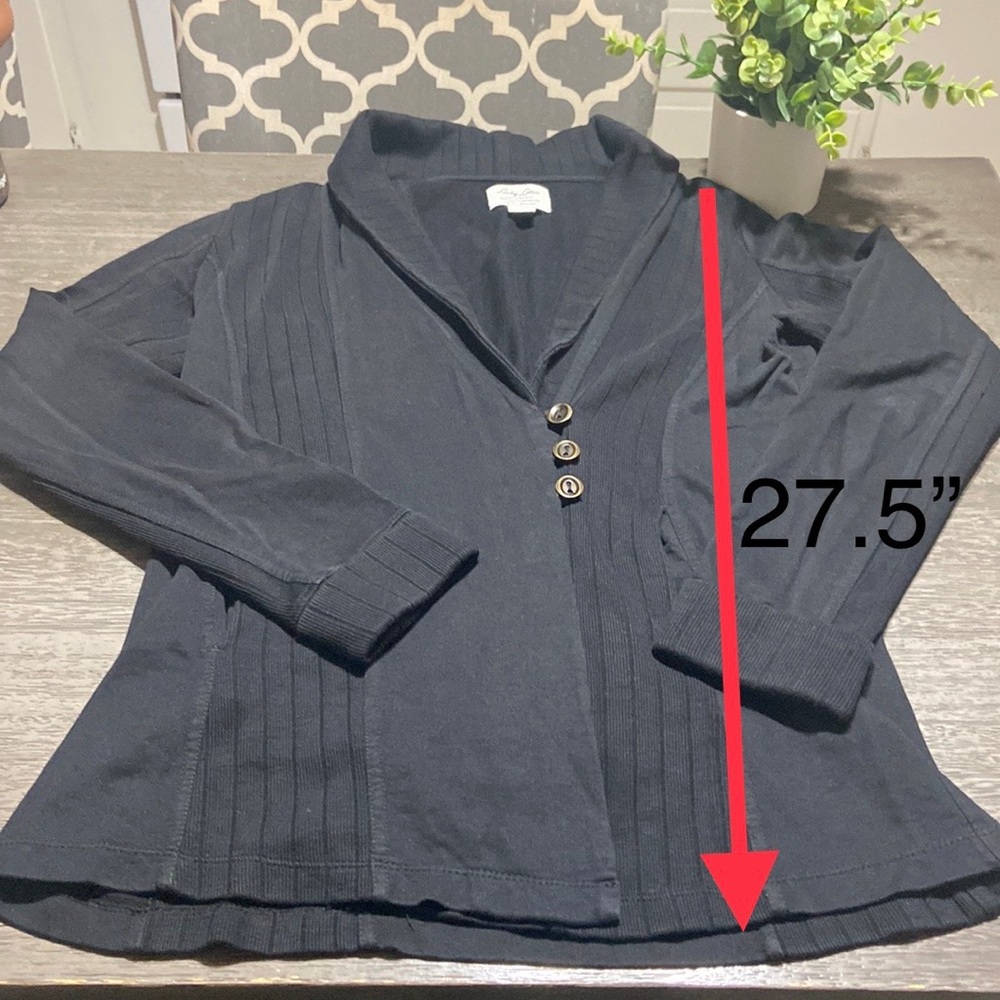 Lucky Brand| Lucky Lotus Black Cardigan